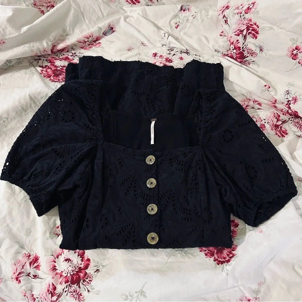 Free People Black Dress